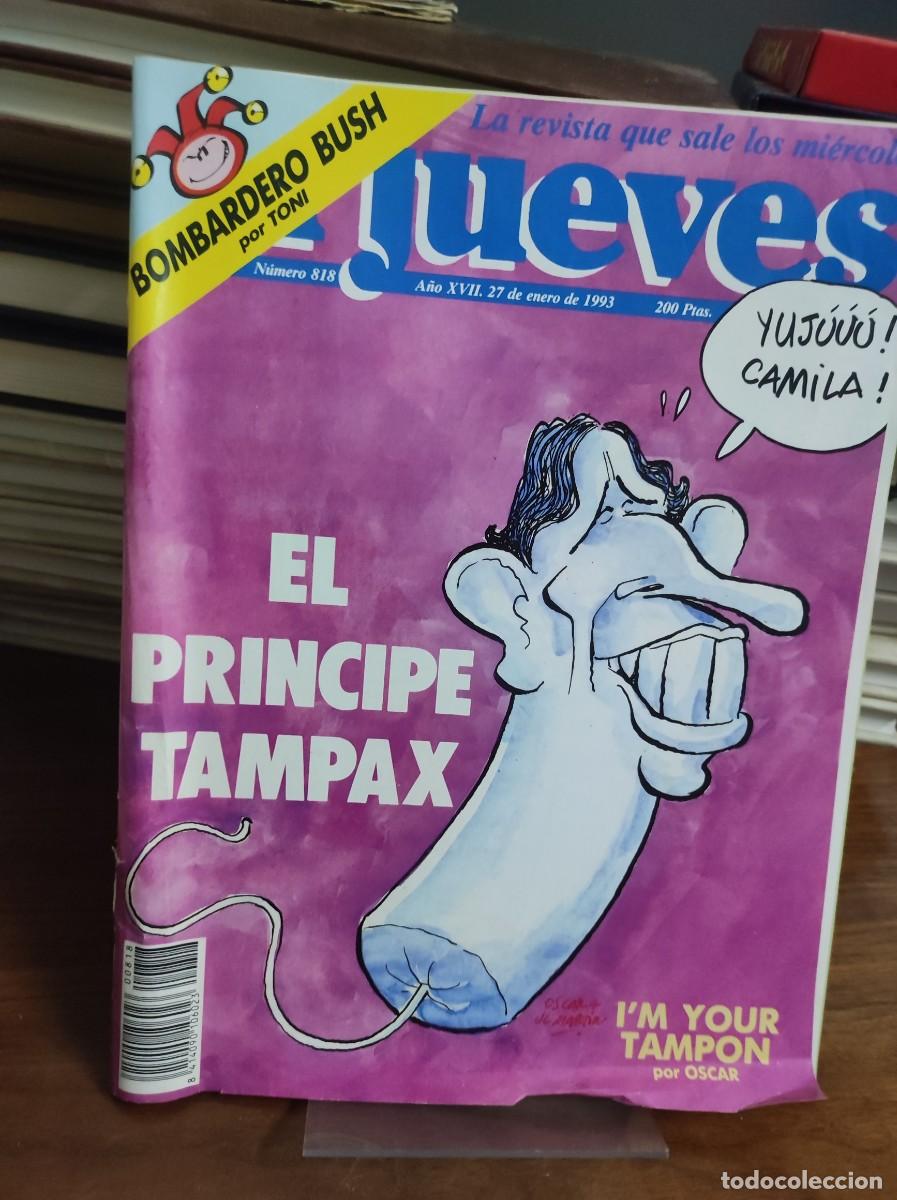 Colecionismo da Revista El Jueves: El Jueves 818 EL PRINCIPE TAMPAX