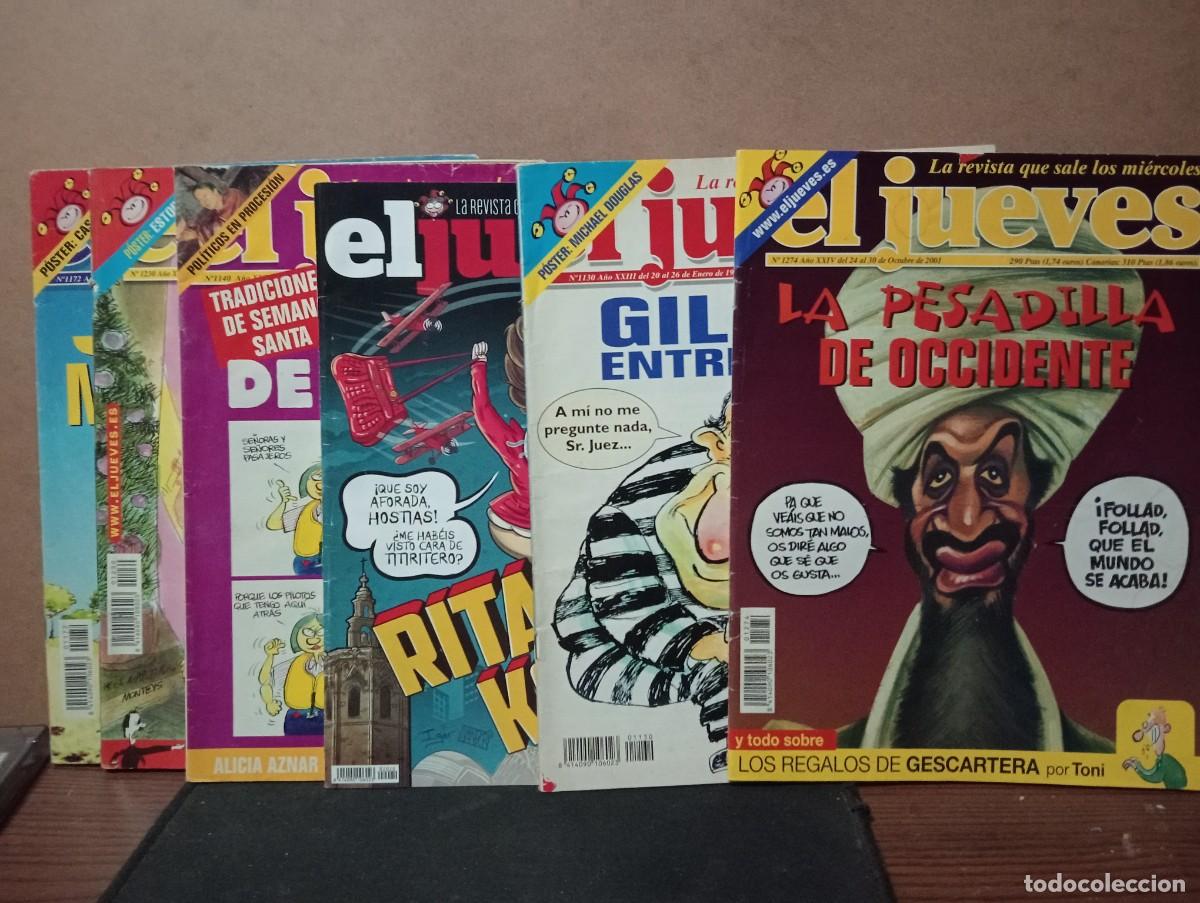 Collezionismo di Rivista El Jueves: Lote de seis numeros El Jueves