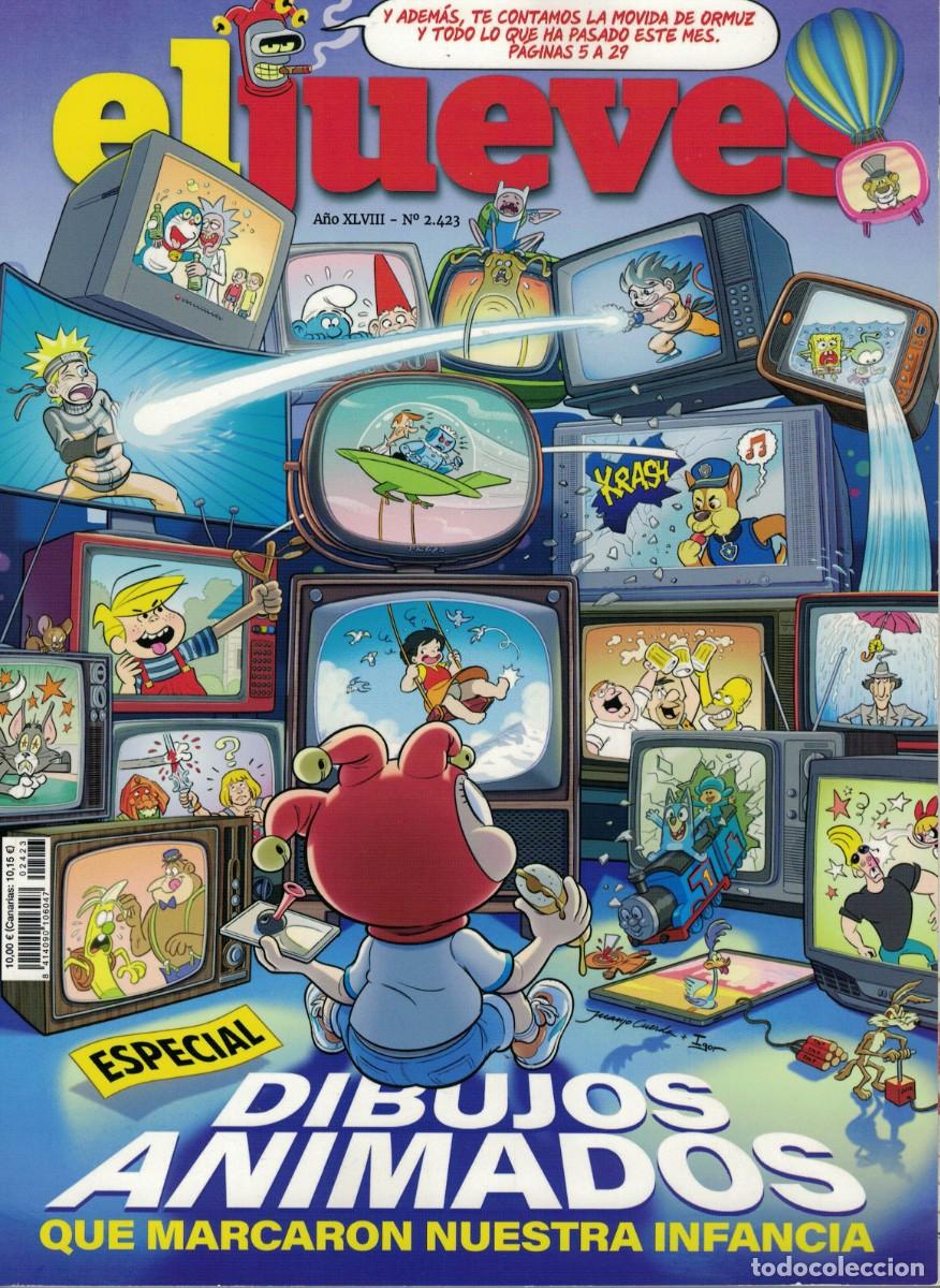 Collezionismo di Rivista El Jueves: El jueves A&ntilde;o XLVIII - N&ordm; 2423 / Especial Dibujos Animados que marcaron nuestra infancia. Ormuz