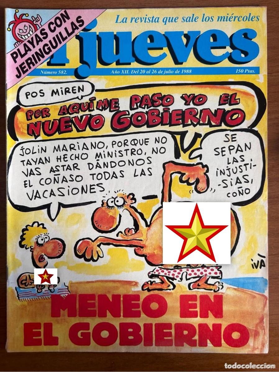 Sammeln von Zeitschriften El Jueves: COMIC PARA ADULTOS EL JUEVES, N&Uacute;MERO 582.