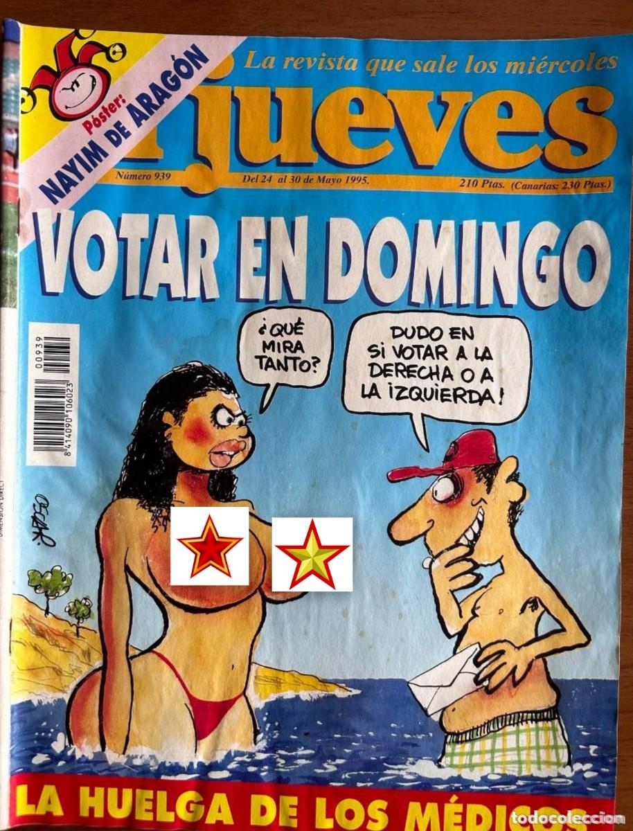 Collectionnisme de Magazine El Jueves: EL JUEVES, N&Uacute;MERO 939.-