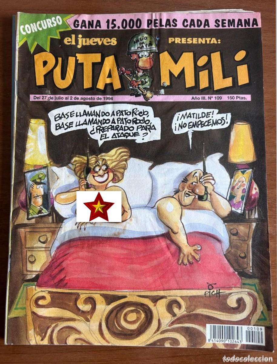 Collectionnisme de Magazine El Jueves: PUTA MILI, N&Uacute;MERO 109.