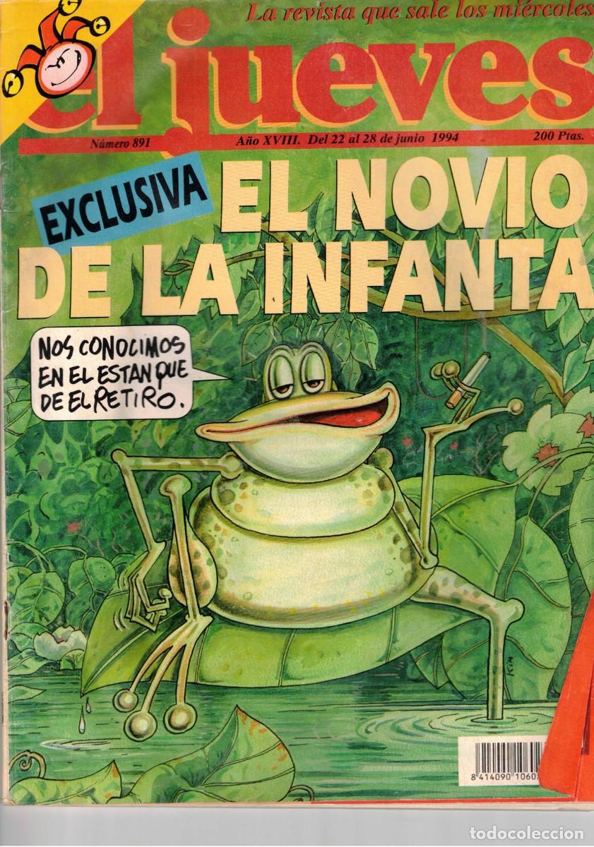 Coleccionismo de Revista El Jueves: :::: R04 - REVISTA EL JUEVES N&ordm; 891 - EXCLUSIVA EL NOVIO DE LA INFANTA
