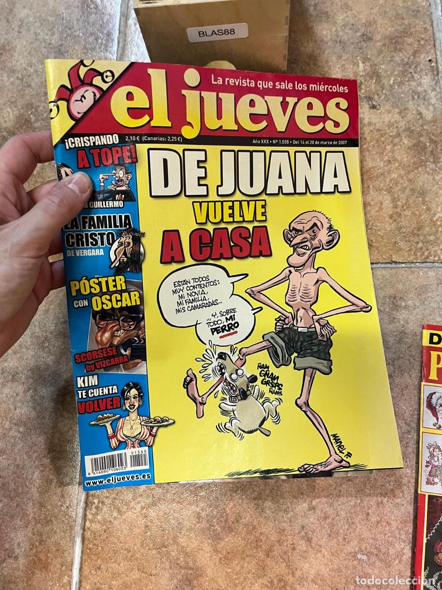 Coleccionismo de Revista El Jueves: BLAS88 REVISTA EL JUEVES n&ordm; 1555 (14-20 marzo 2007). &rdquo;De Juana vuelve a casa&rdquo;.