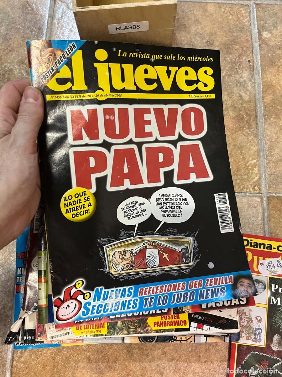 Coleccionismo de Revista El Jueves: BLAS88 REVISTA EL JUEVES n&ordm; 1456 (20-26 abril 2005). &rdquo;Nuevo Papa&rdquo;.