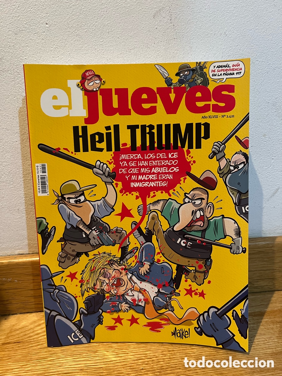 Coleccionismo de revista El Jueves: El jueves n&uacute;mero 2421