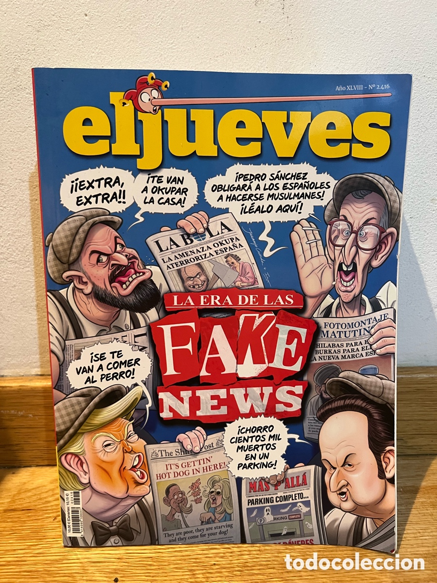 Coleccionismo de revista El Jueves: El jueves n&uacute;mero 2416