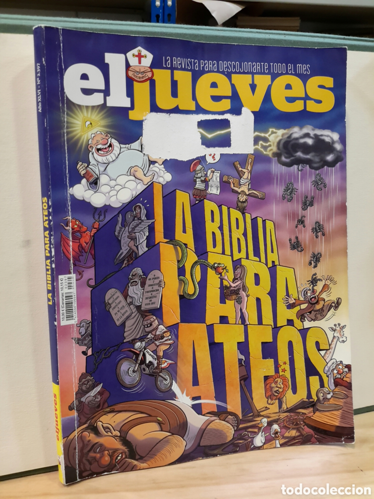 Coleccionismo de revista El Jueves: El jueves. La biblia para ateos