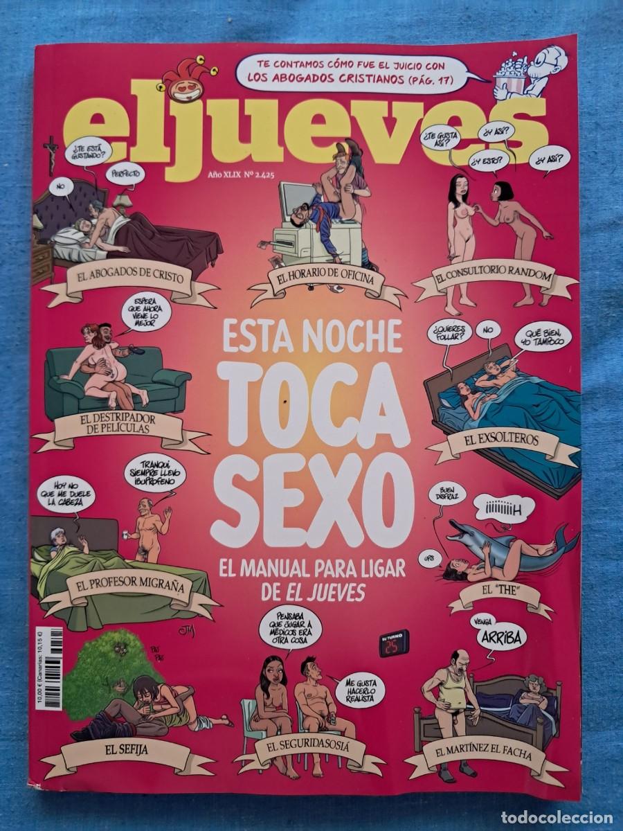 Coleccionismo de revista El Jueves: REVISTA &rdquo;EL JUEVES, ESTA NOCHE TOCA SEXO&rdquo;