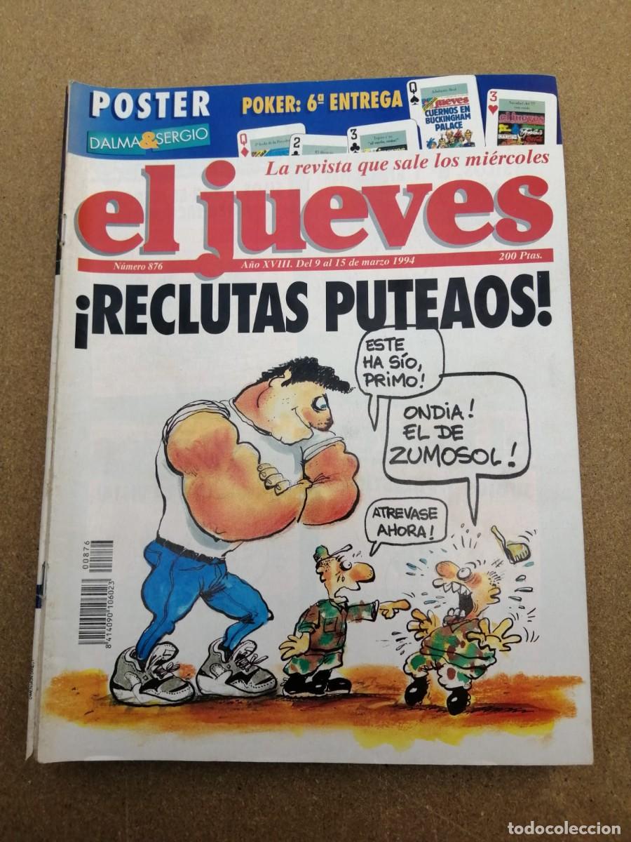 Coleccionismo de revista El Jueves: EL JUEVES (NUMERO 876) RECLUTAS PUTEAOS