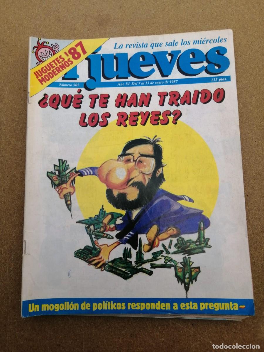Coleccionismo de revista El Jueves: EL JUEVES (NUMERO 502) QUE TE HAN TRAIDO LOS REYES?