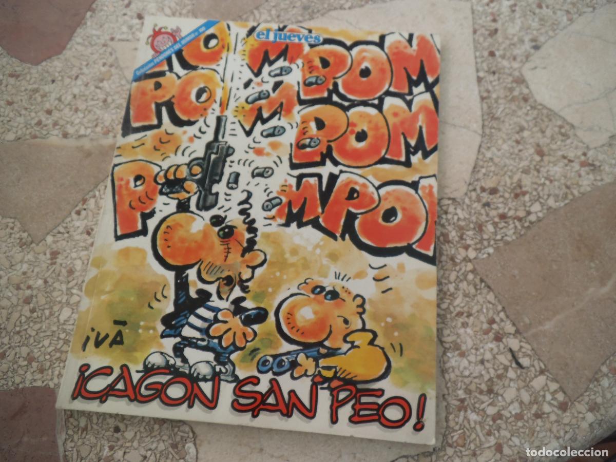 Coleccionismo de revista El Jueves: el jueves, pendones del humor n&ordm; 100, cagon san peo, iva