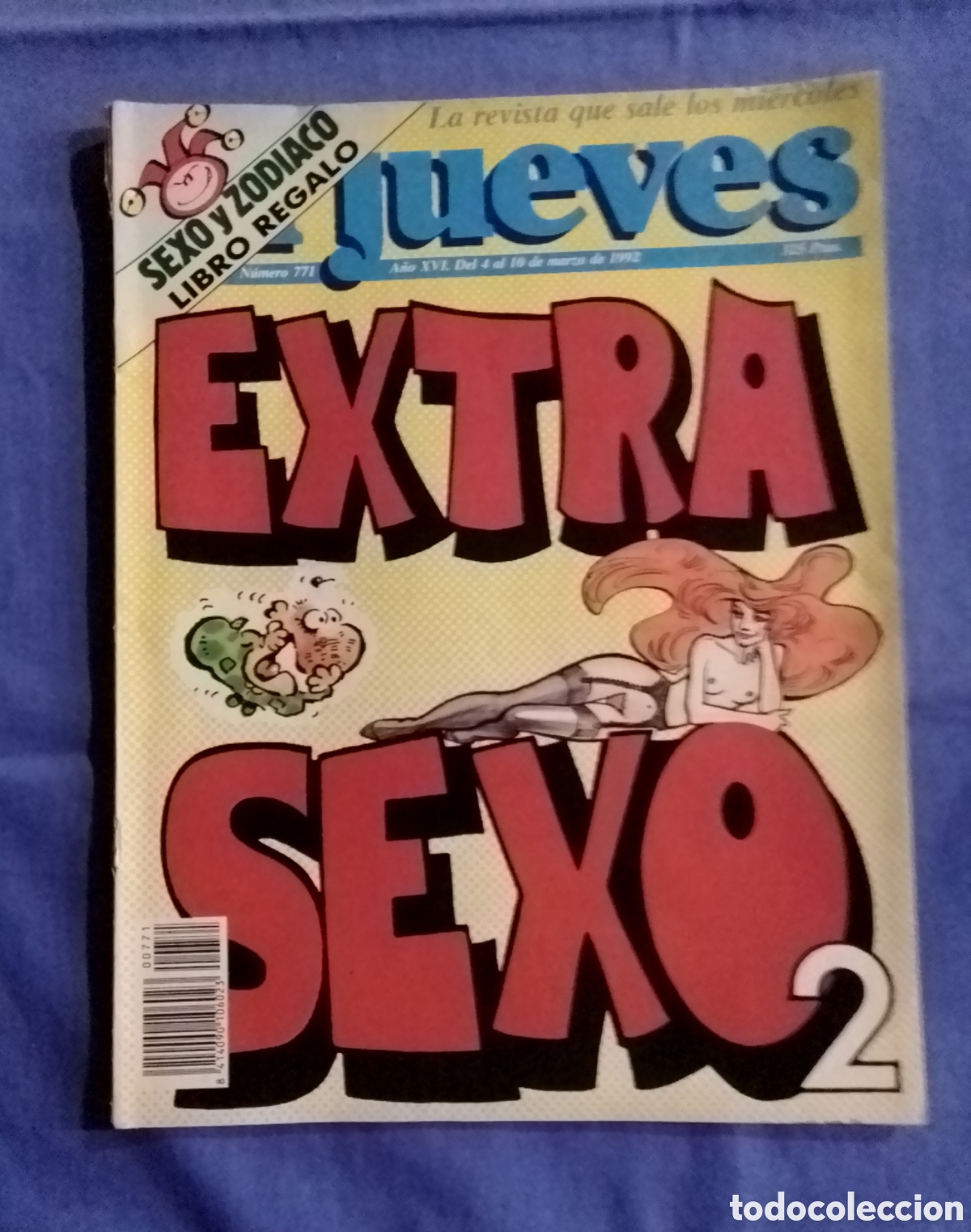Coleccionismo de revista El Jueves: Revista El jueves 771 Extra sexo