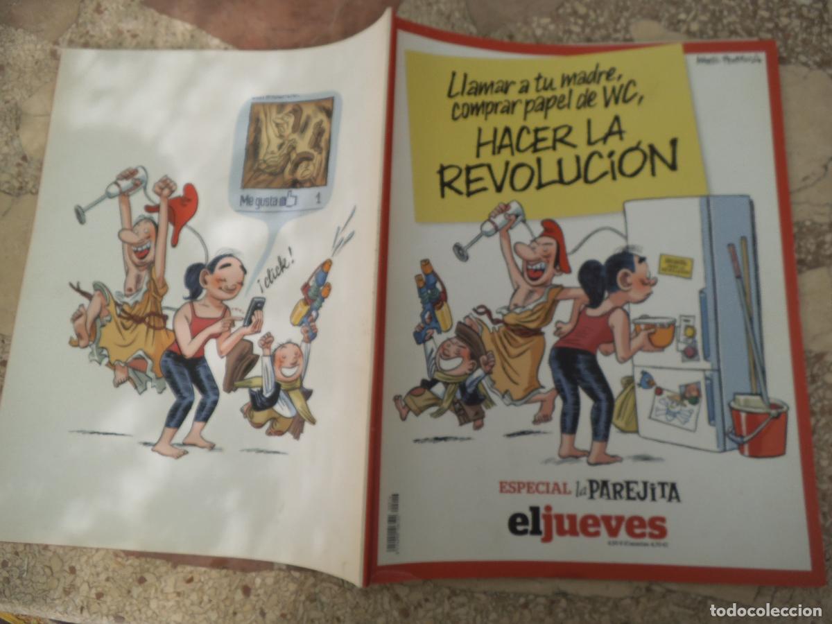 Coleccionismo de revista El Jueves: especial la parejita el jueves, hacer la revolucion