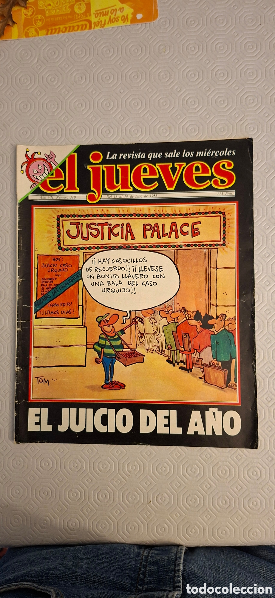 Sammeln von Zeitschriften El Jueves: El jueves N&deg; 320 julio 1983