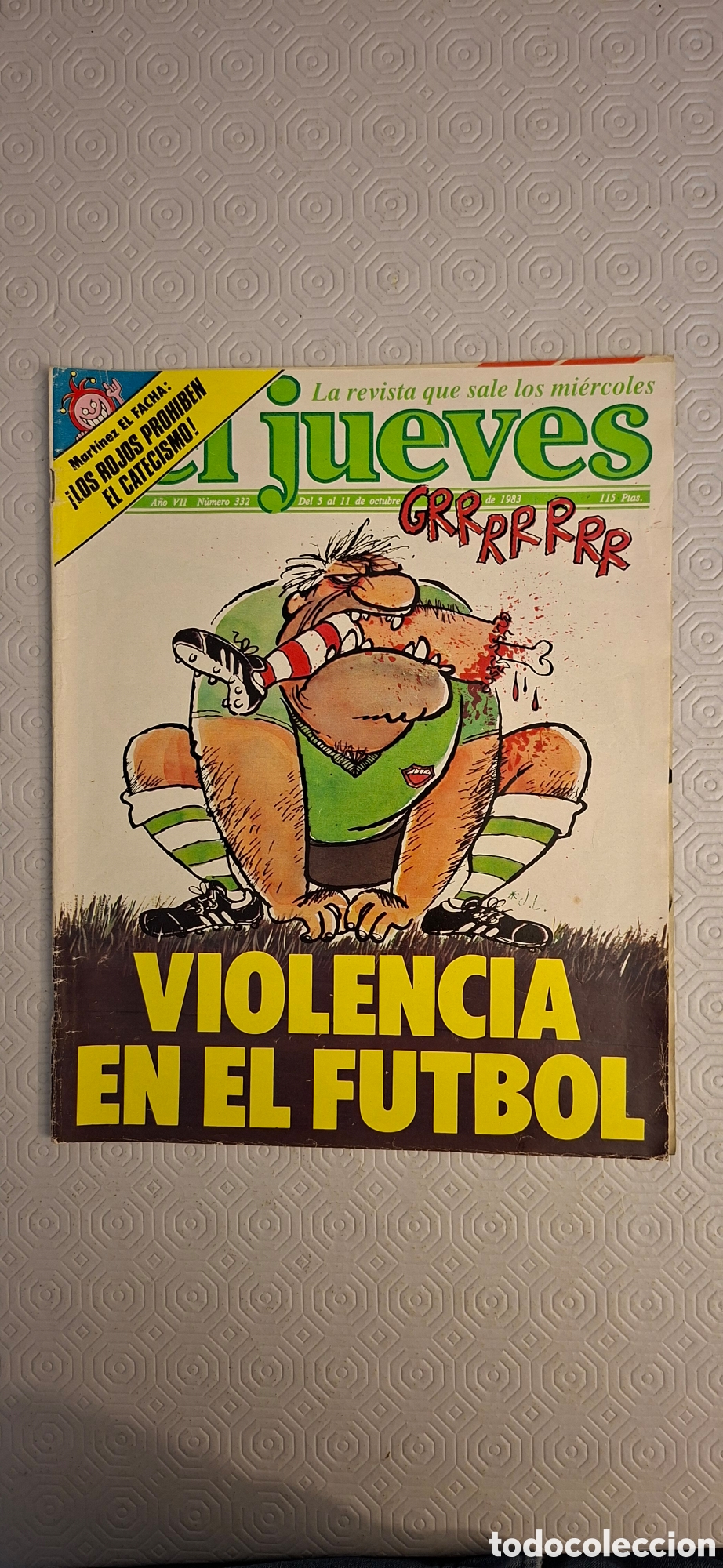 Collectionnisme de Magazine El Jueves: El jueves numero 332 octubre 1983