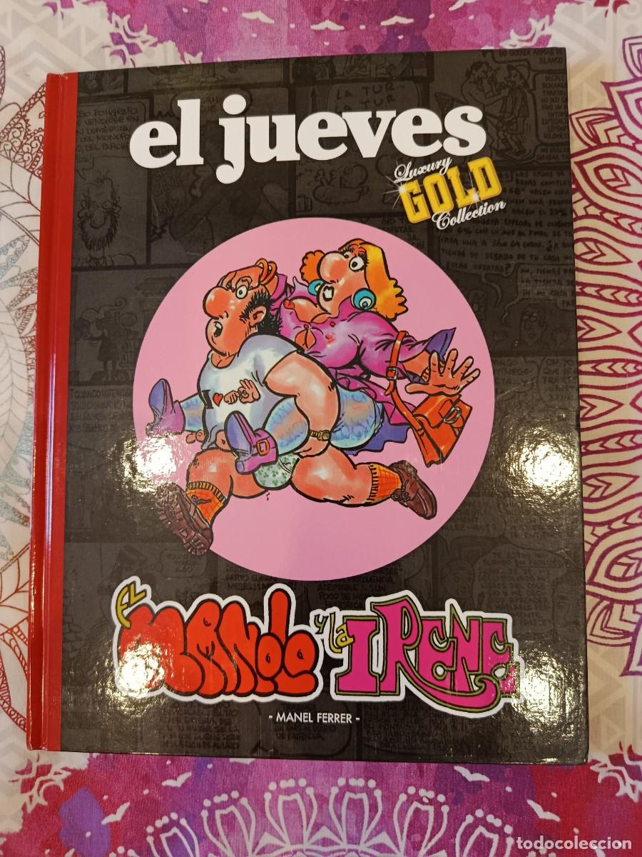 Coleccionismo de revista El Jueves: MANOLO Y LA IRENE EL JUEVES GOLD. TAPA DURA A TODO COLOR NUEVO
