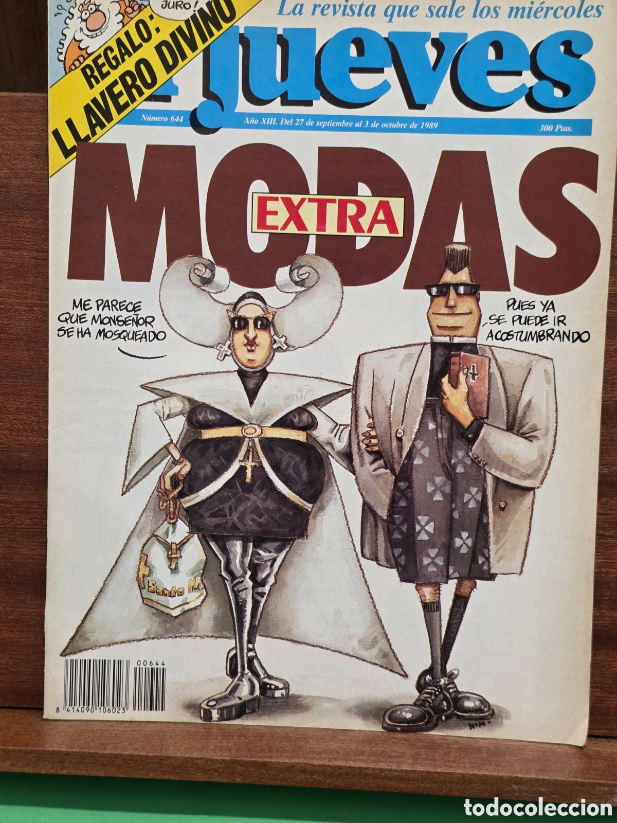 Coleccionismo de revista El Jueves: REVISTA...&rdquo;&rdquo;EL JUEVES EXTRA MODAS&rdquo;&rdquo;...N&deg;644...A&Ntilde;O XIII...OCTUBRE DE 1989...