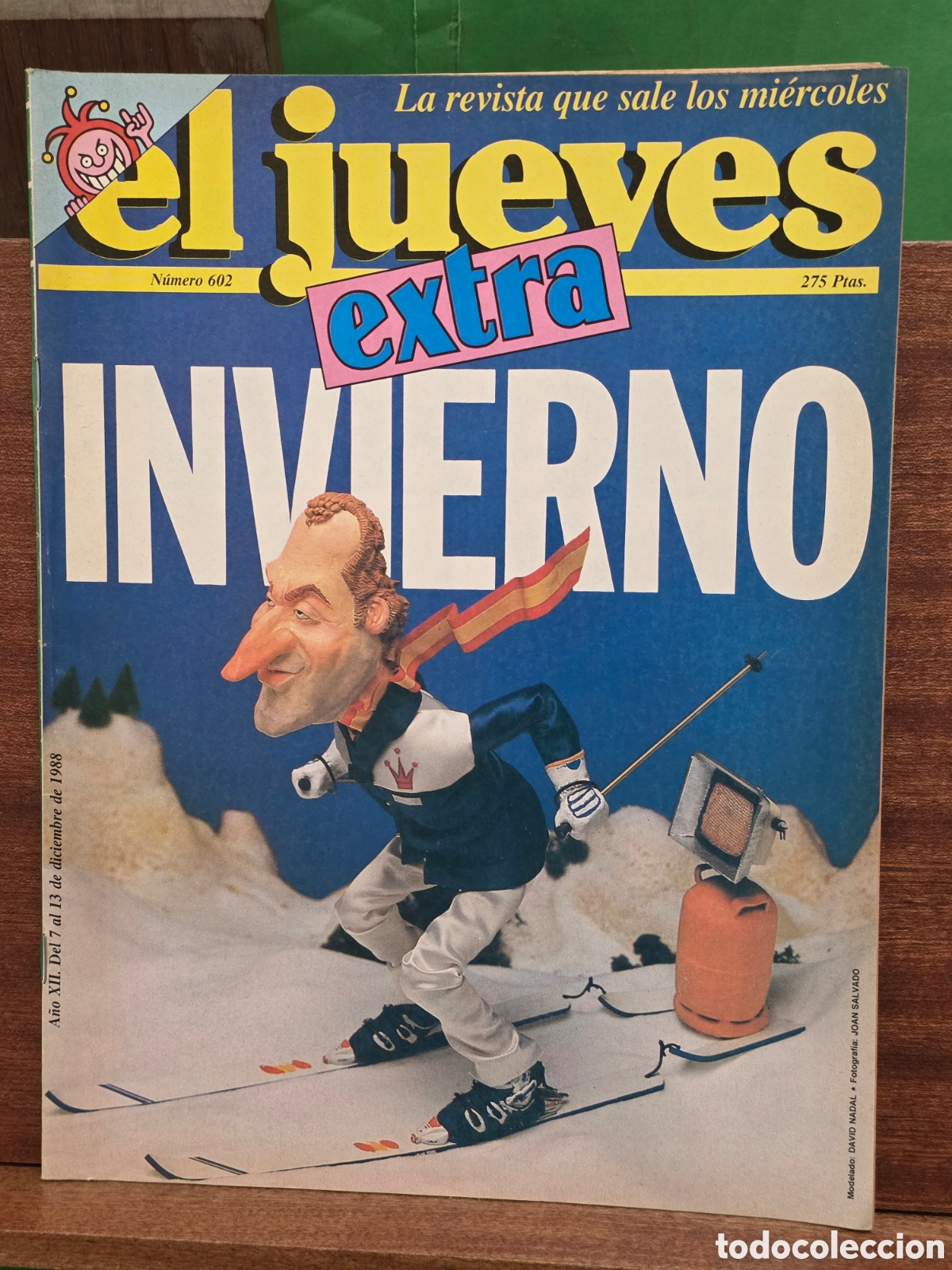 Coleccionismo de revista El Jueves: REVISTA...&rdquo;&rdquo;EL JUEVES EXTRA DE INVIERNO&rdquo;&rdquo;...N&deg;602...A&Ntilde;O XII...DICIEMBRE DE 1988...