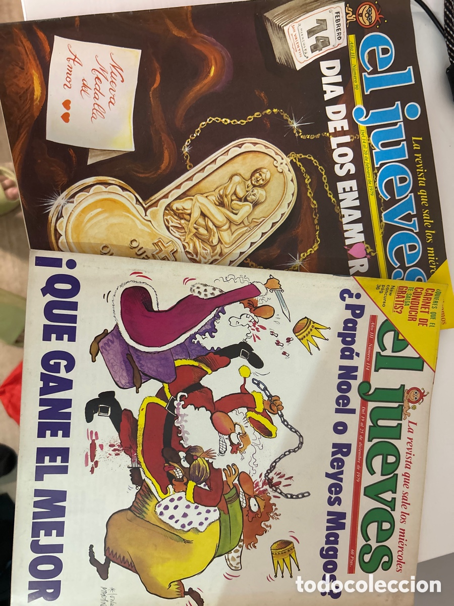 Coleccionismo de revista El Jueves: Dos revistas de El Jueves (1979)