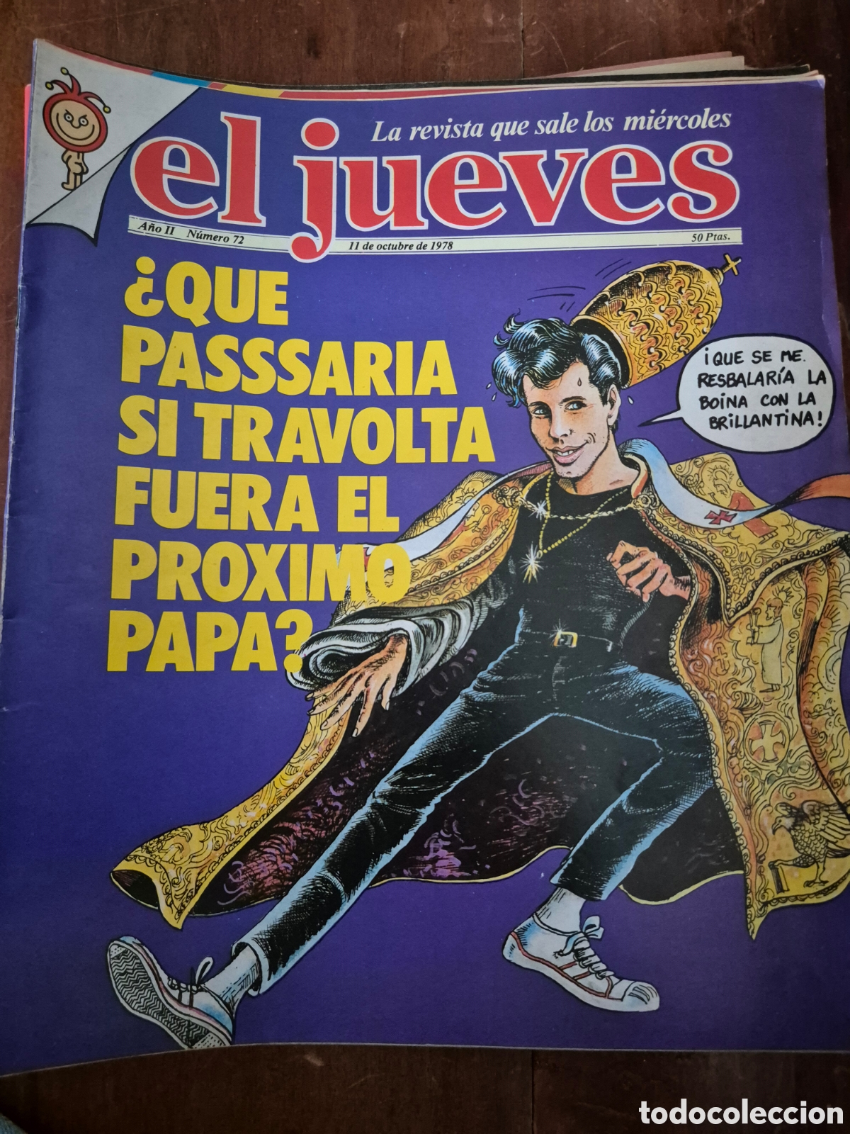 Coleccionismo de revista El Jueves: EL JUEVES 9 REVISTAS 1978 /79 58 72 73 76 80 88 89 143 145