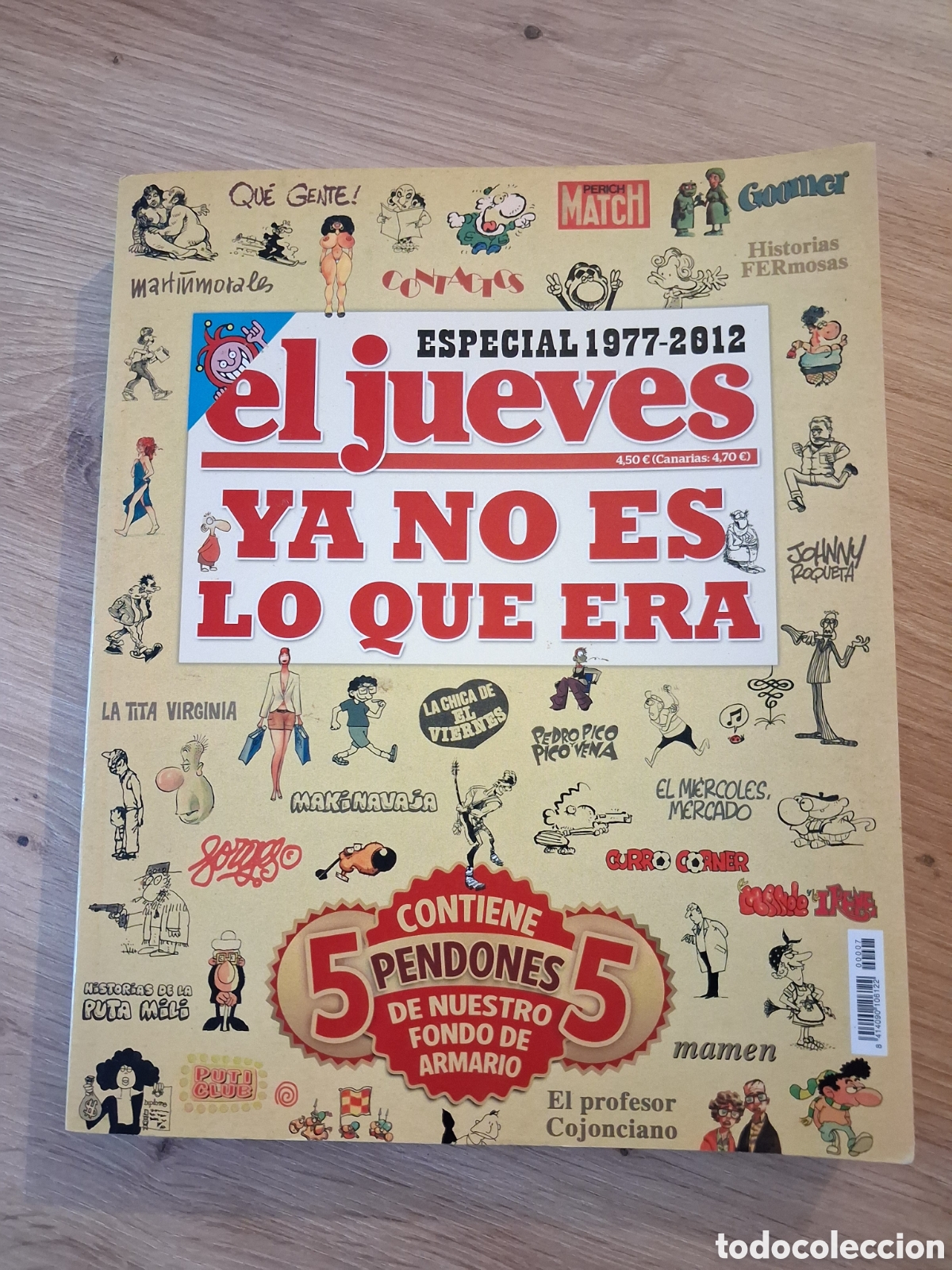 Coleccionismo de revista El Jueves: EL JUEVES, YA NO ES LO QUE ERA. ESPECIAL 1977-2012