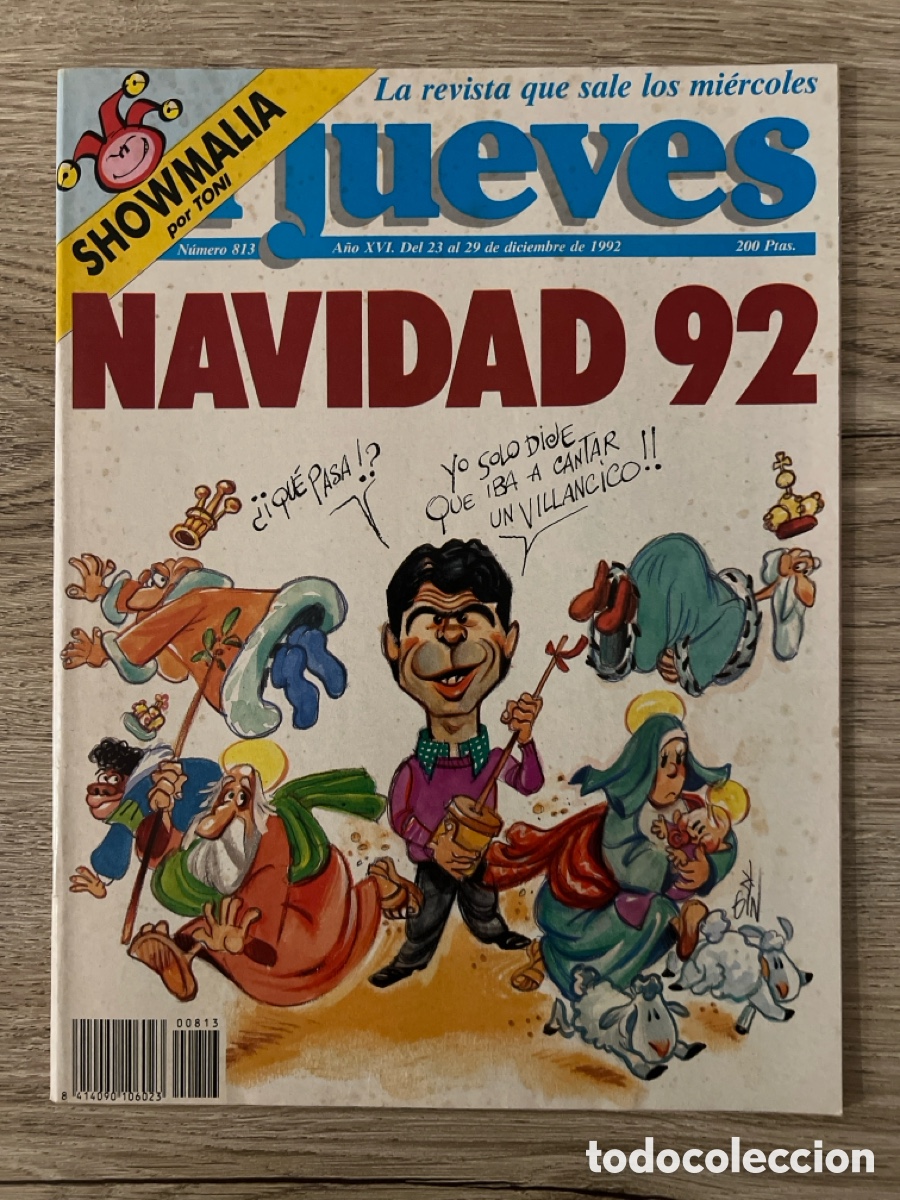 Colecionismo da Revista El Jueves: El Jueves - A&ntilde;o 16 - N&uacute;mero 813