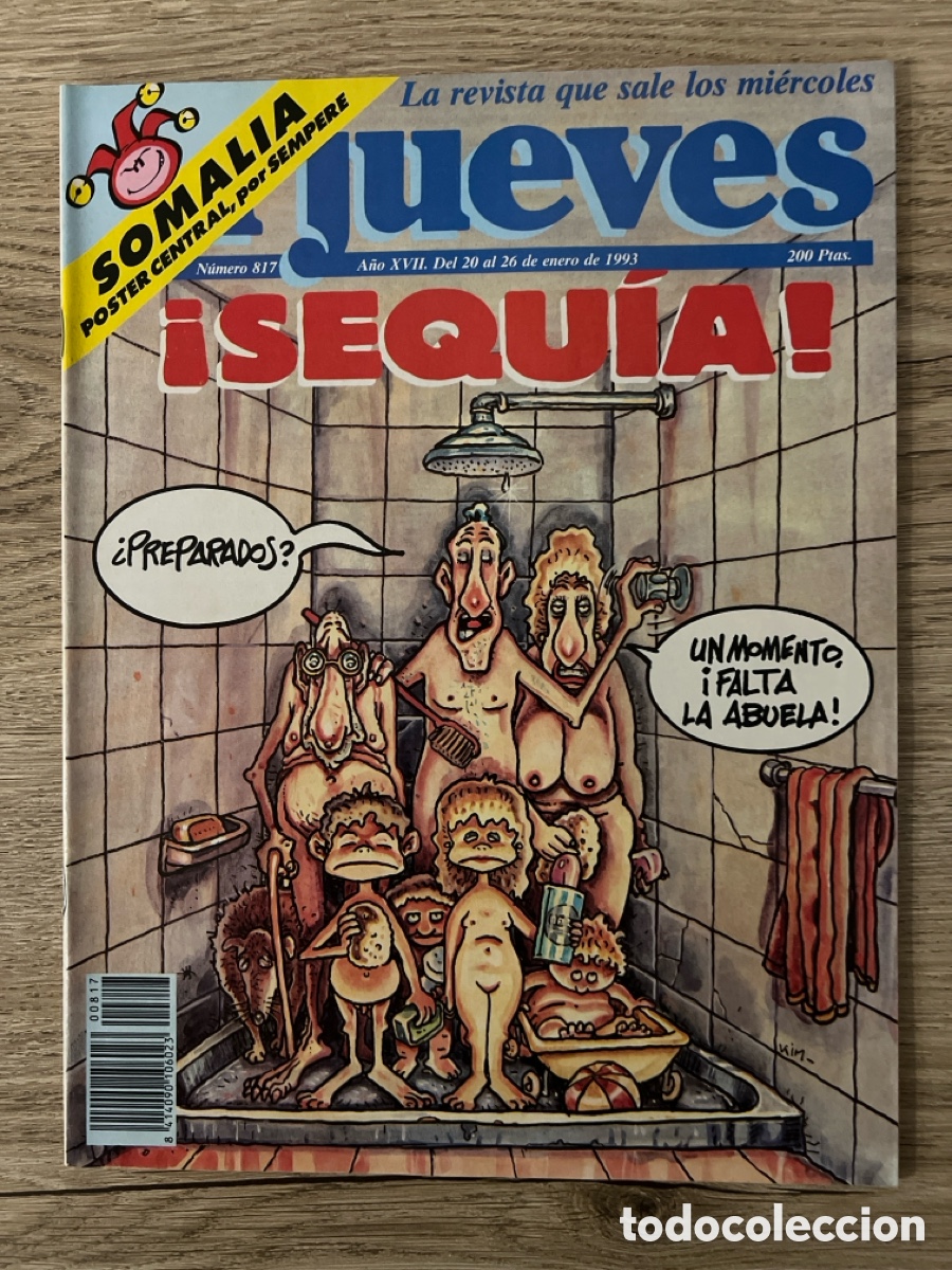 Colecionismo da Revista El Jueves: El Jueves - A&ntilde;o 17 - N&uacute;mero 817