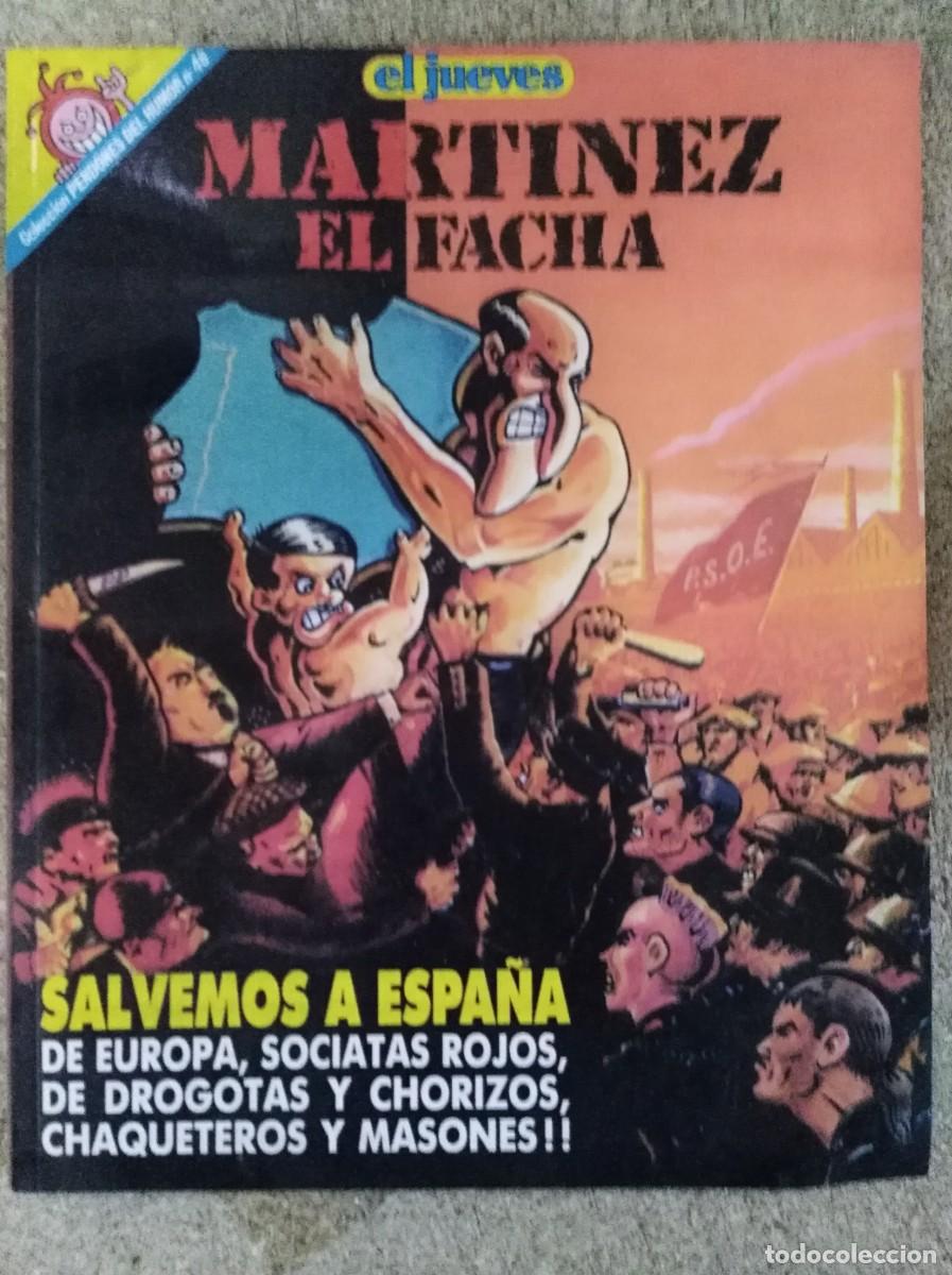 Coleccionismo de revista El Jueves: Pendones del Humor 48.Martinez el Facha.Kim.El Jueves
