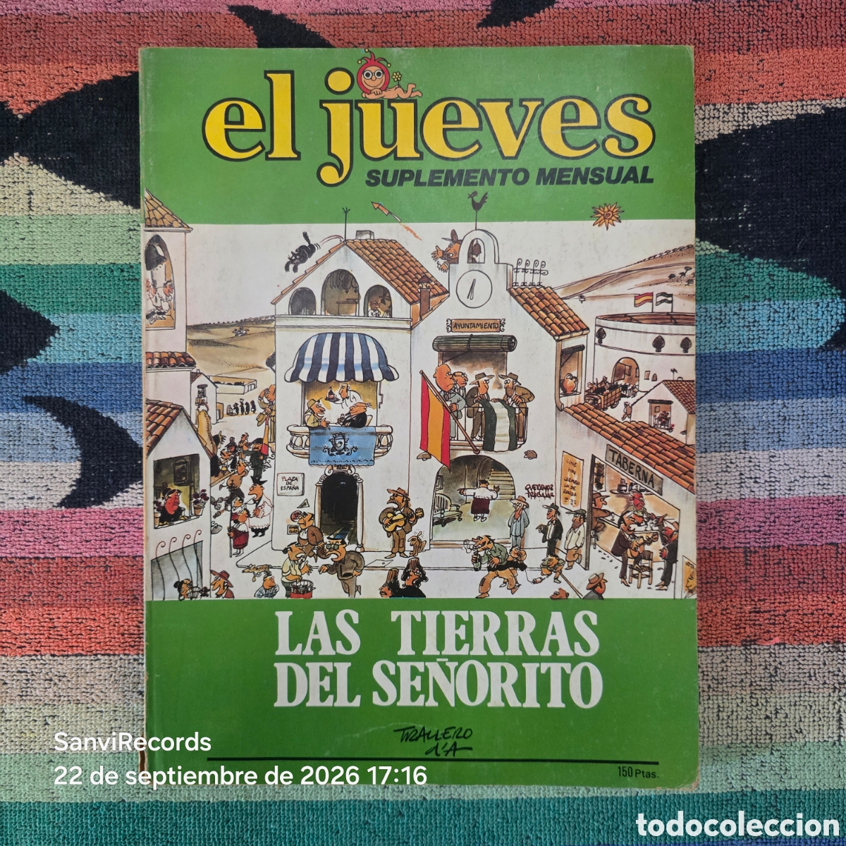 Coleccionismo de revista El Jueves: EL JUEVES, SUPLEMENTO MENSUAL: LAS TIERRAS DEL SE&Ntilde;ORITO (TRALLERO) (ZETA)