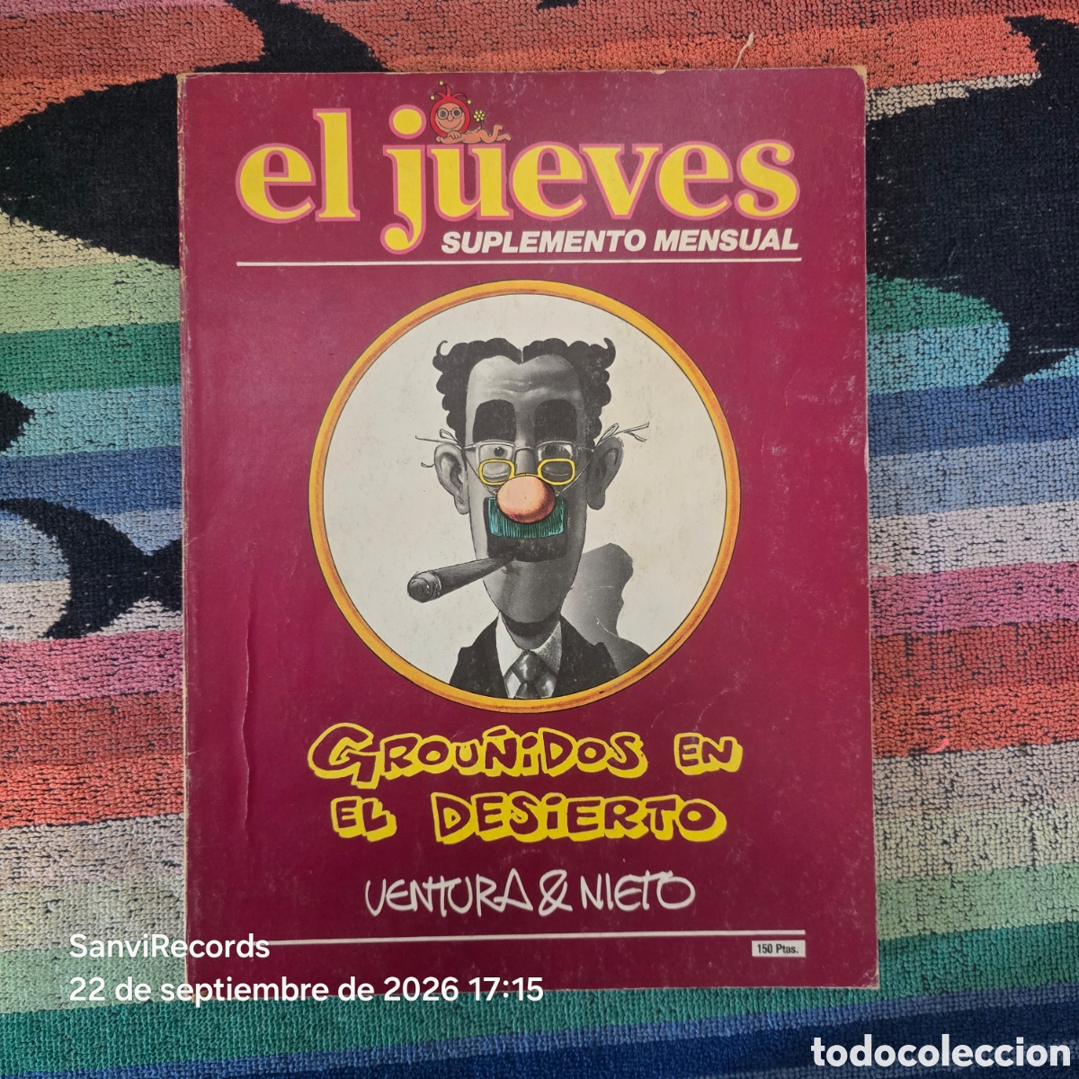 Coleccionismo de revista El Jueves: EL JUEVES, SUPLEMENTO MENSUAL: GROU&Ntilde;IDOS EN EL DESIERTO (VENTURA & NIETO) (ZETA)