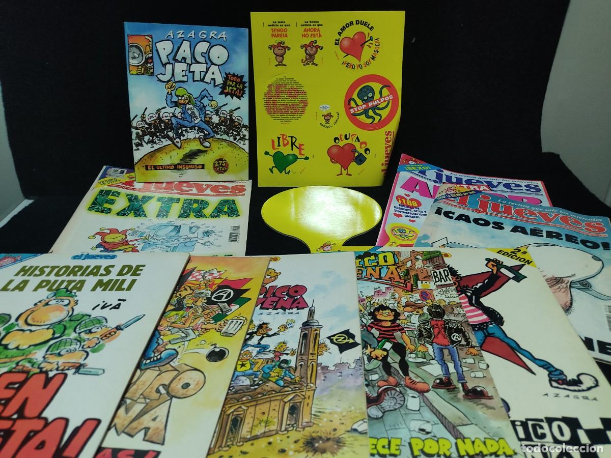 Coleccionismo de revista El Jueves: LOTE DE REVISTAS - REGALOS Y COMICS - EL JUEVES