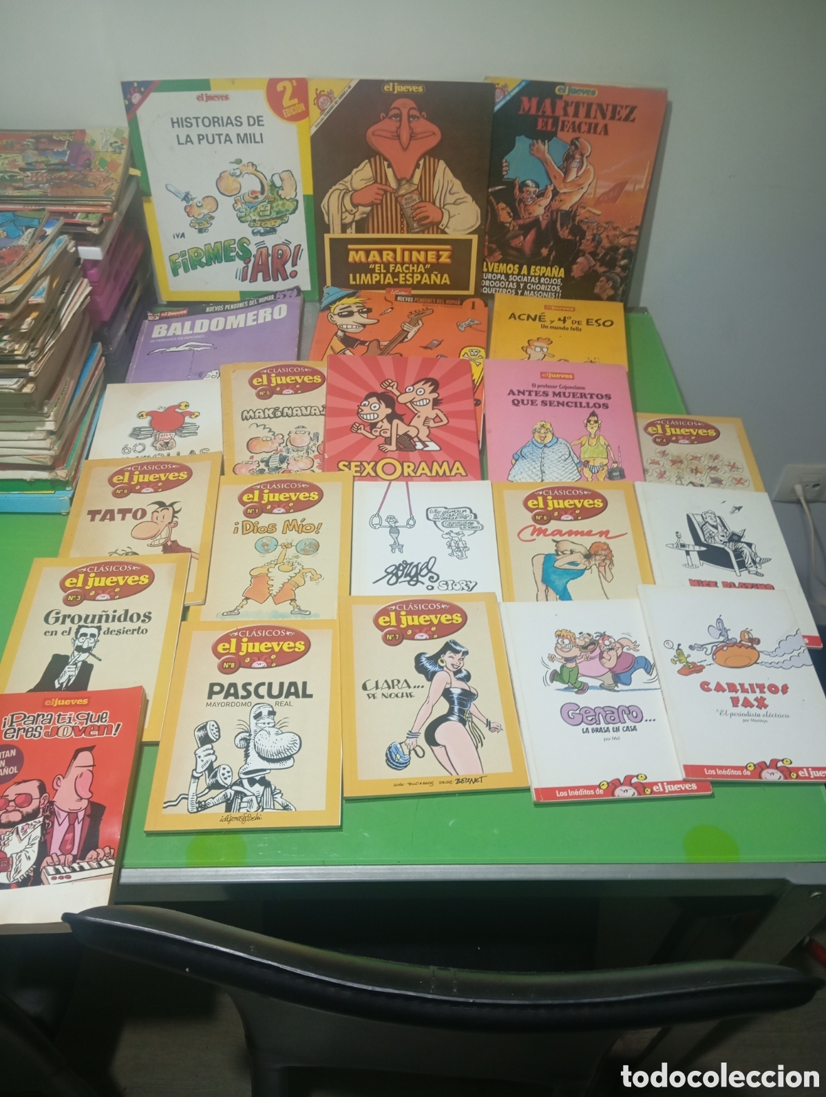 Coleccionismo de revista El Jueves: Megalote 22 C&oacute;mics EL JUEVES y CL&Aacute;SICOS - Makinavaja, Puta Mili, Mart&iacute;nez el Facha, Sexorama, Tato..