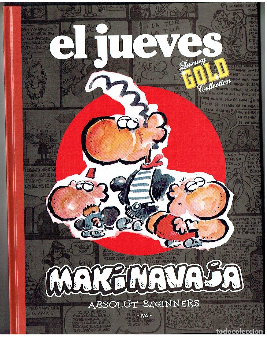 Coleccionismo de revista El Jueves: EL JUEVES. LUXURY GOLD. MAKINAVAJA. ABSOLUT BEGINNERS. IV&Aacute;. (ST/PR 00. RUM)