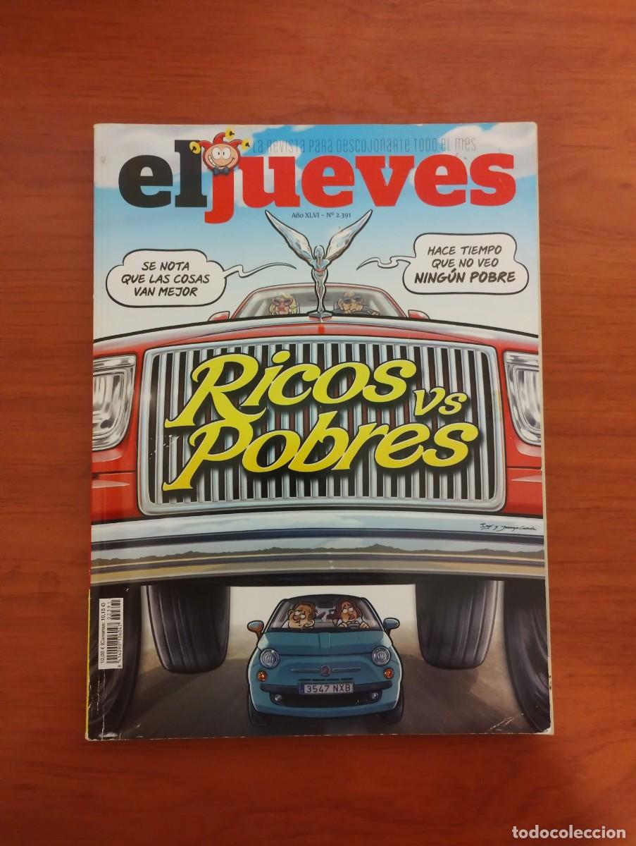 Coleccionismo de revista El Jueves: Revista El Jueves N&ordm; 2391