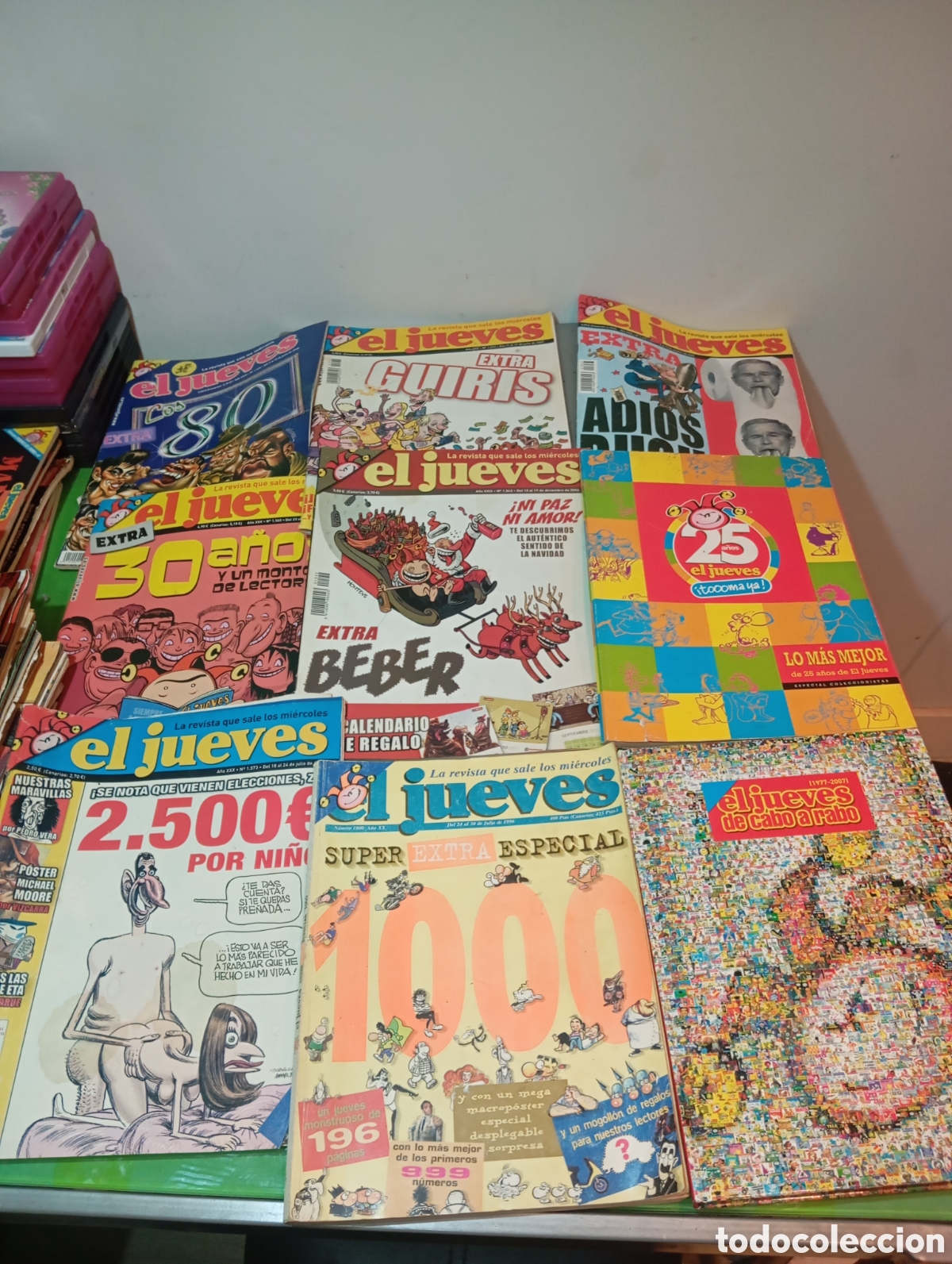 Coleccionismo de revista El Jueves: Megalote 110 Revistas EL JUEVES + N&uacute;meros Especiales Extras - Gran Selecci&oacute;n A&ntilde;os 2000