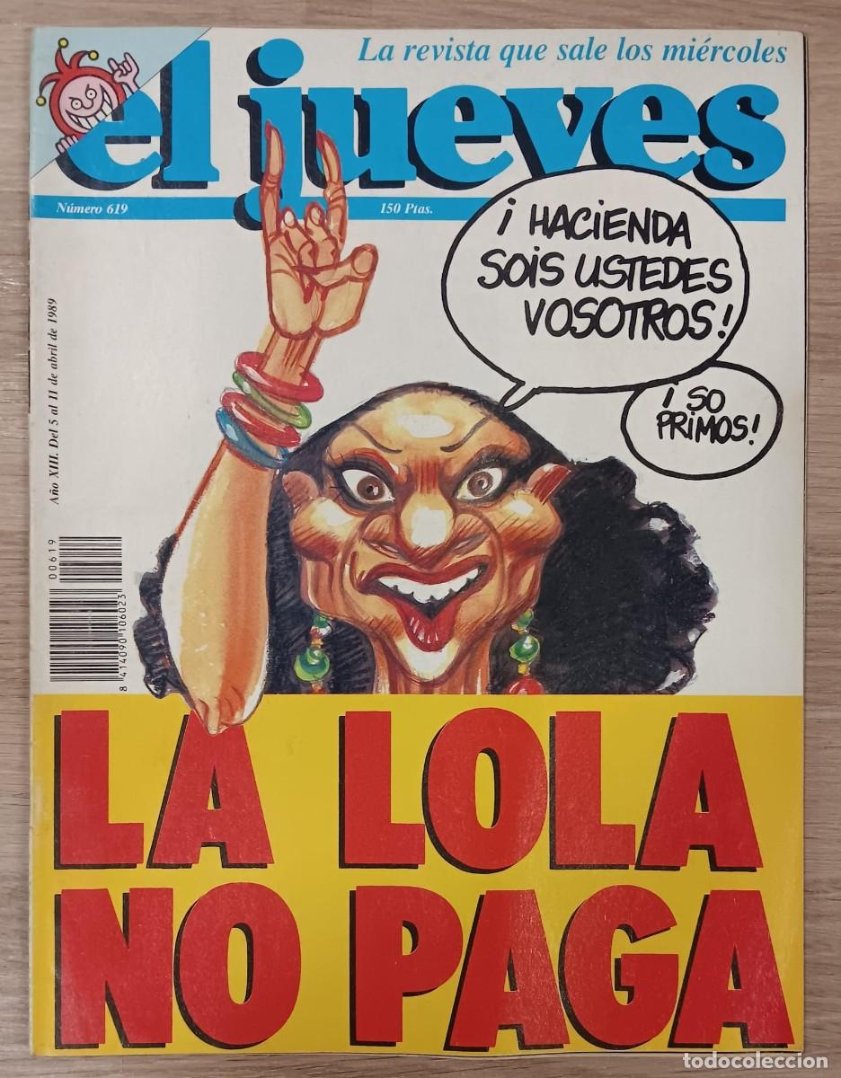 Coleccionismo de revista El Jueves: REVISTA COMIC EL JUEVES NUMERO 619