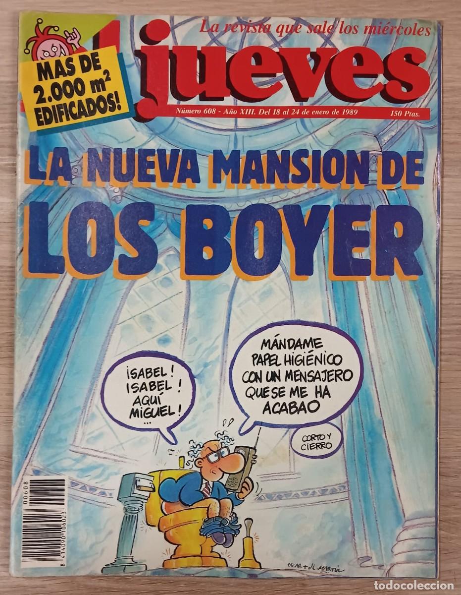 Coleccionismo de revista El Jueves: REVISTA COMIC EL JUEVES NUMERO 608