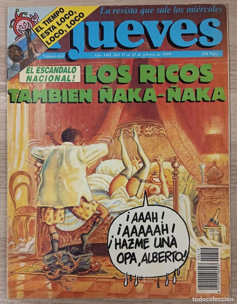 Coleccionismo de revista El Jueves: REVISTA COMIC EL JUEVES NUMERO 612