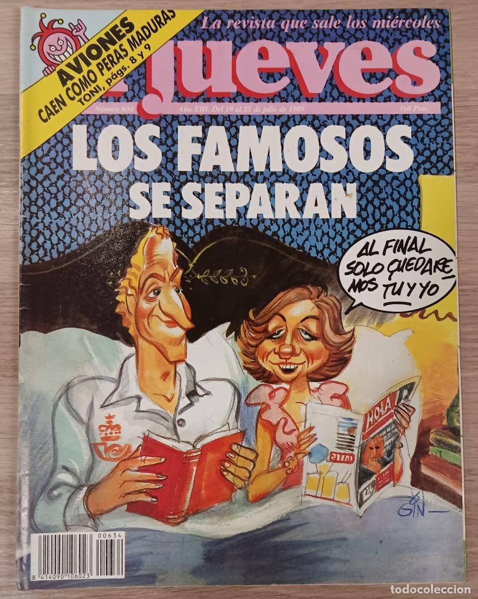 Coleccionismo de revista El Jueves: REVISTA COMIC EL JUEVES NUMERO 634