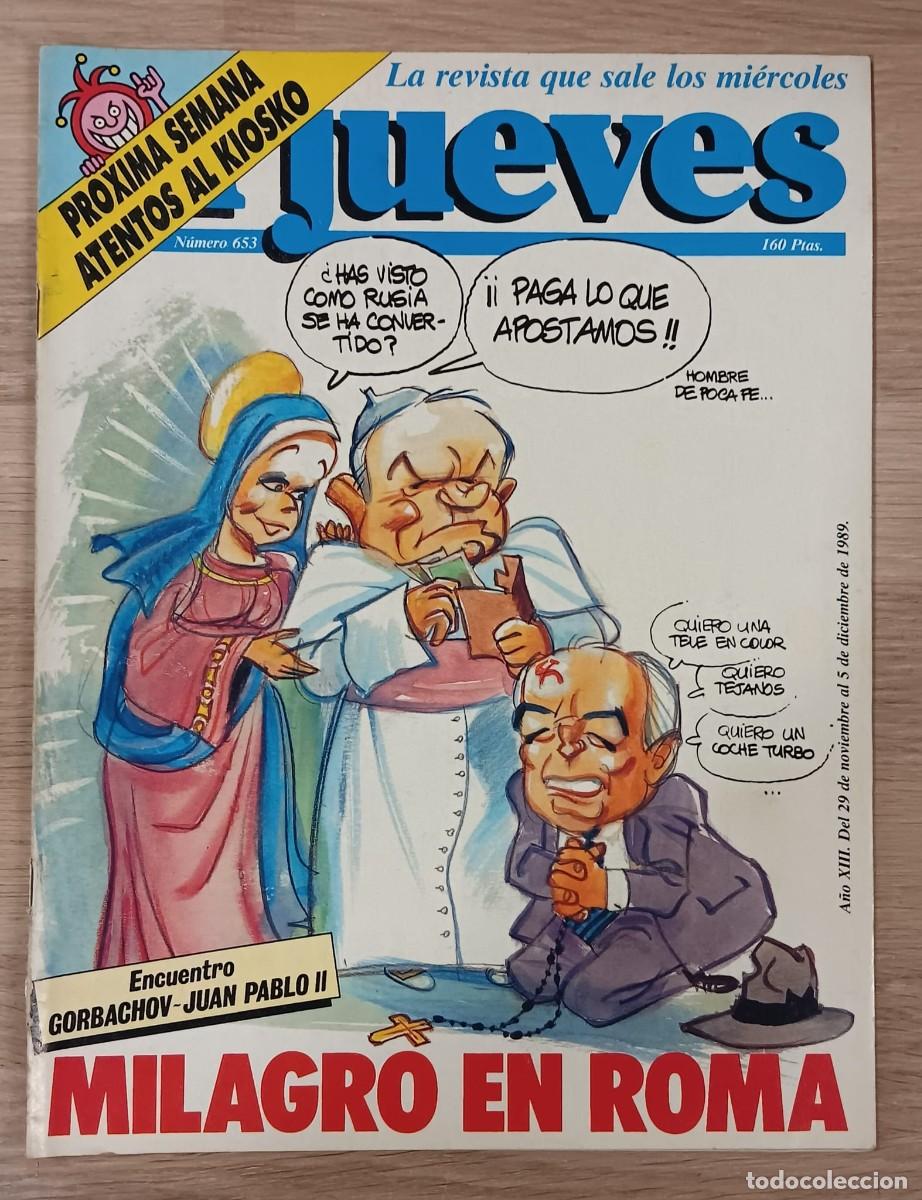 Coleccionismo de revista El Jueves: REVISTA COMIC EL JUEVES NUMERO 653