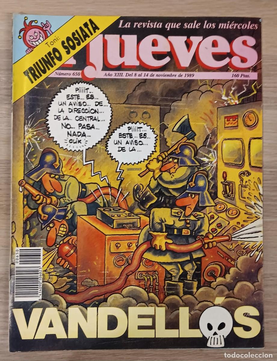 Coleccionismo de revista El Jueves: REVISTA COMIC EL JUEVES NUMERO 650