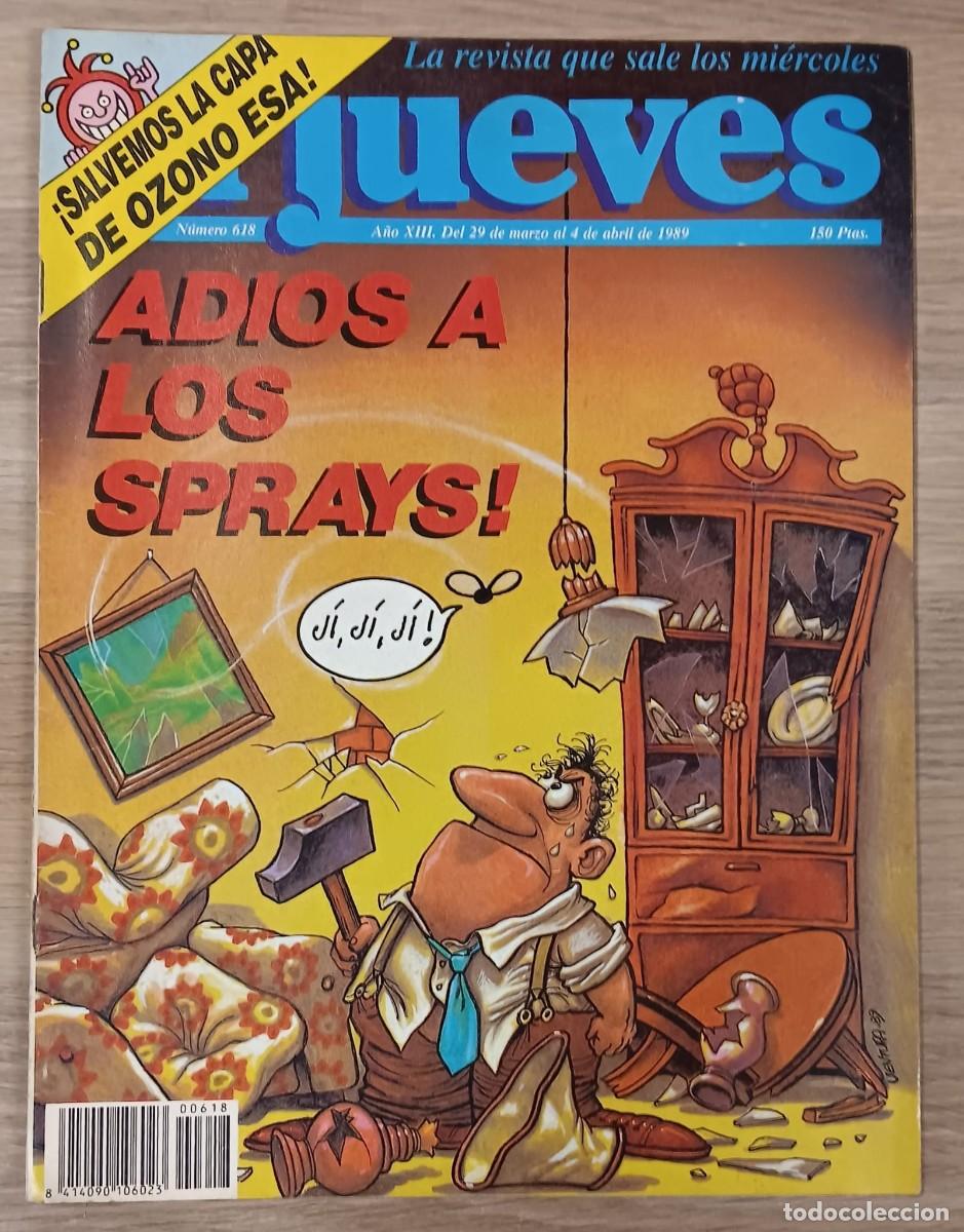 Coleccionismo de revista El Jueves: REVISTA COMIC EL JUEVES NUMERO 618