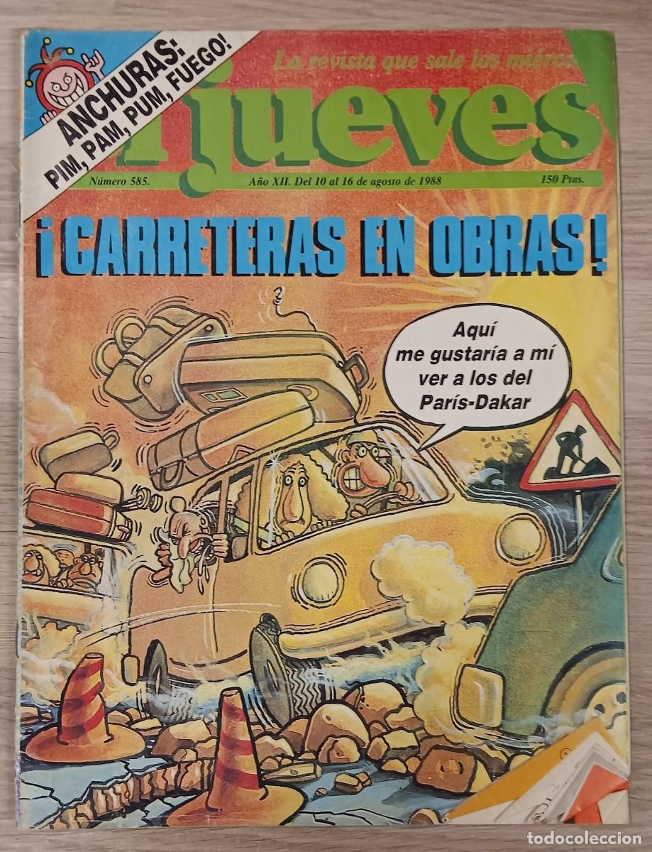 Coleccionismo de revista El Jueves: REVISTA COMIC EL JUEVES NUMERO 585