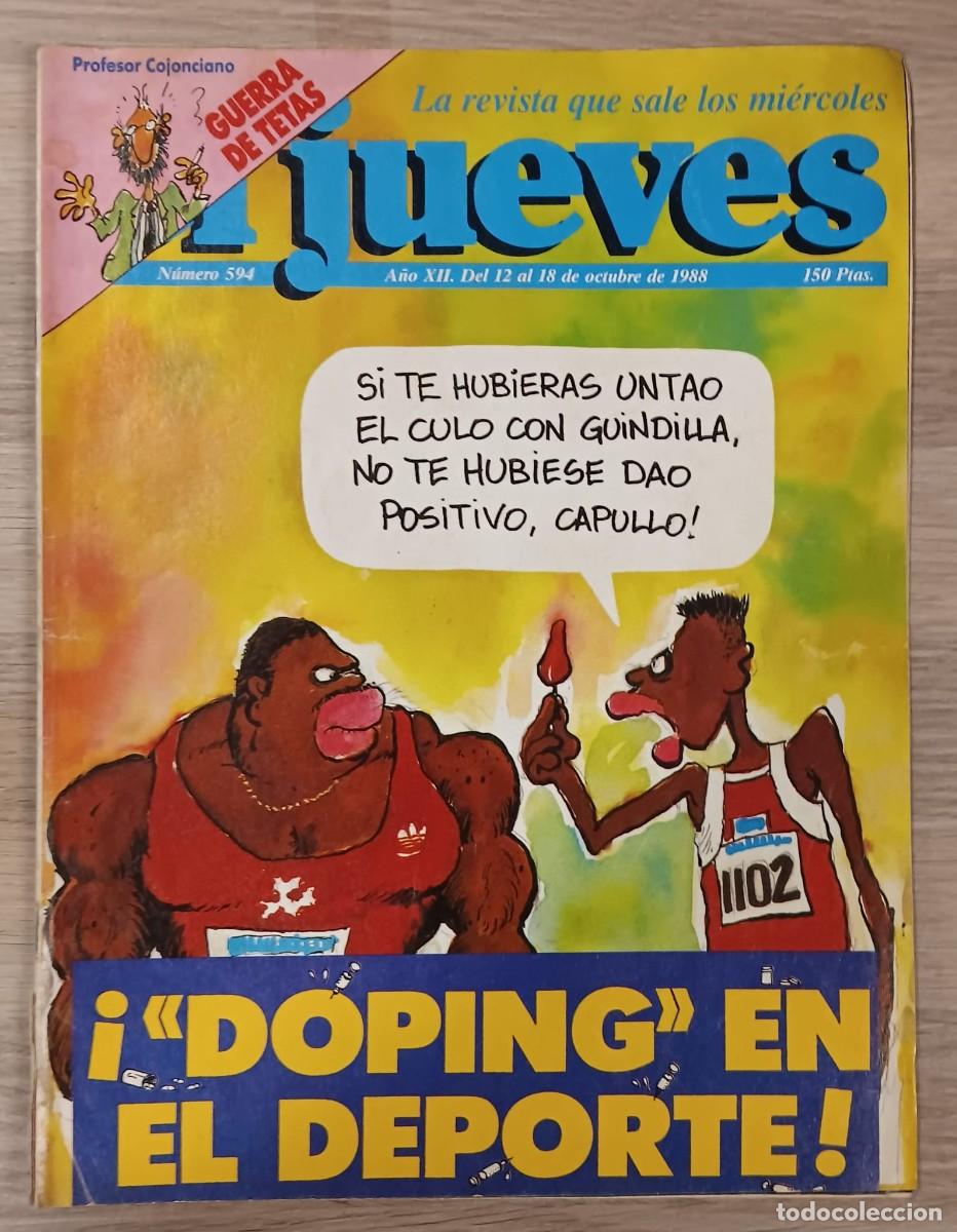 Coleccionismo de revista El Jueves: REVISTA COMIC EL JUEVES NUMERO 594