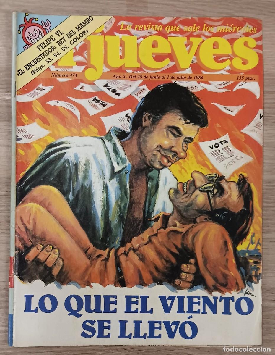Coleccionismo de revista El Jueves: REVISTA COMIC EL JUEVES NUMERO 474