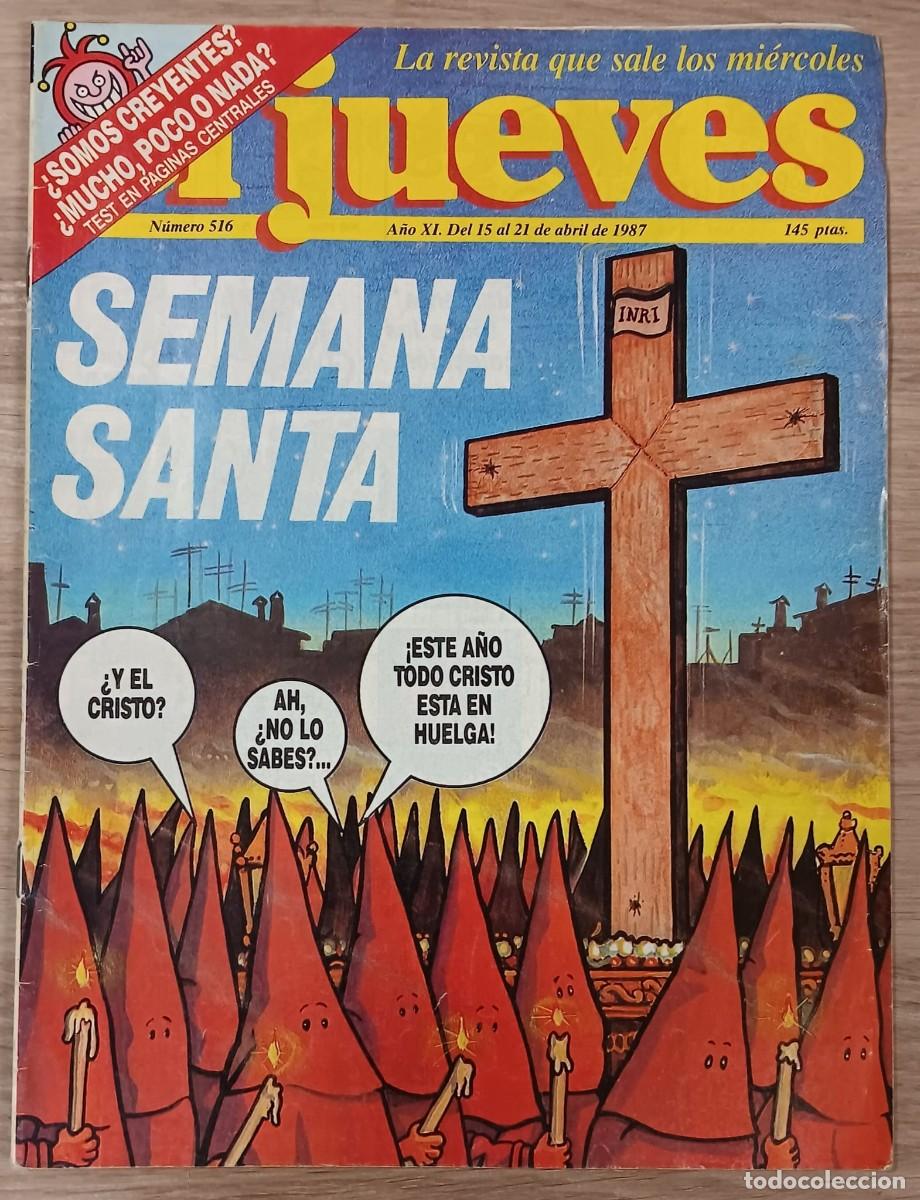 Coleccionismo de revista El Jueves: REVISTA COMIC EL JUEVES NUMERO 516