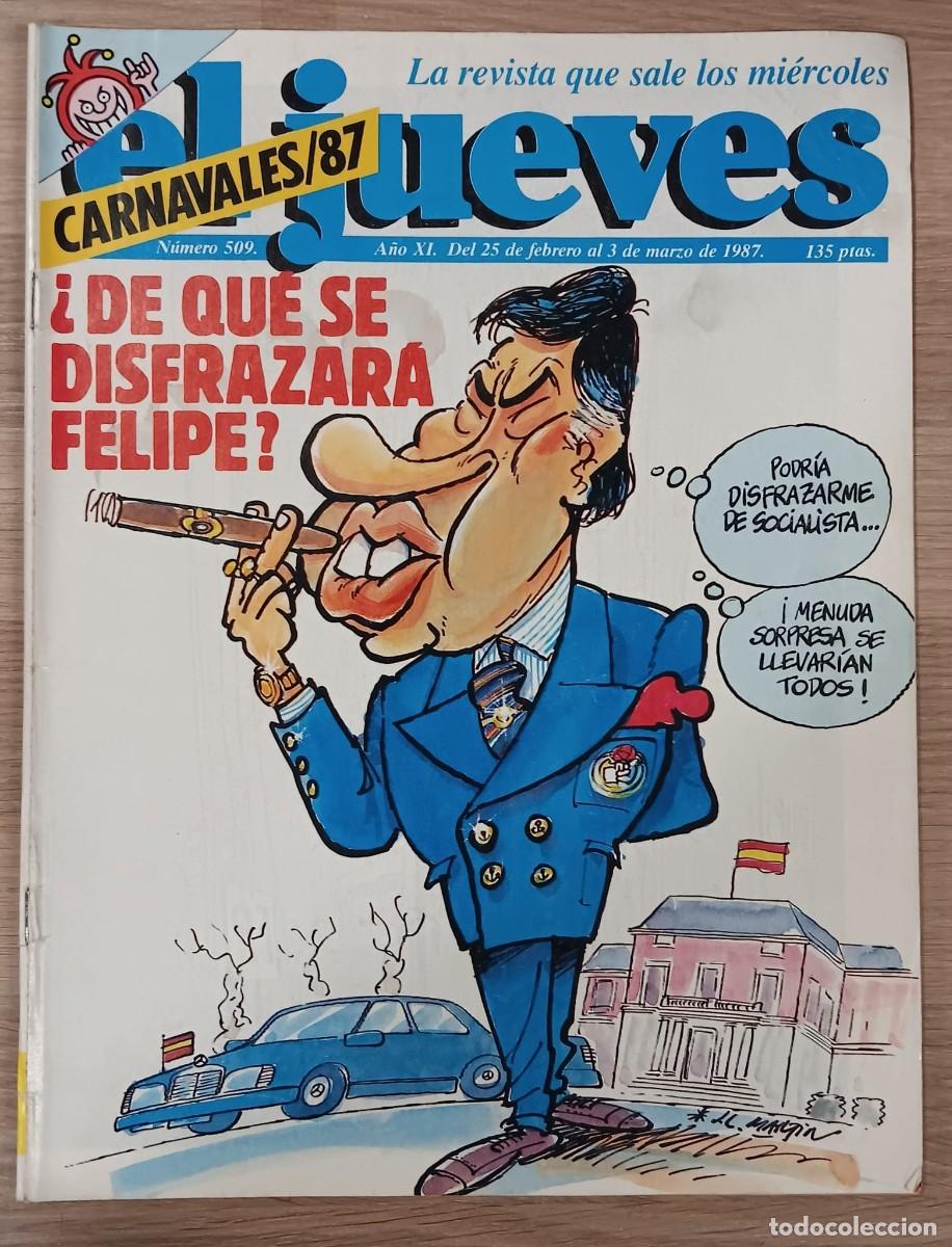 Coleccionismo de revista El Jueves: REVISTA COMIC EL JUEVES NUMERO 509