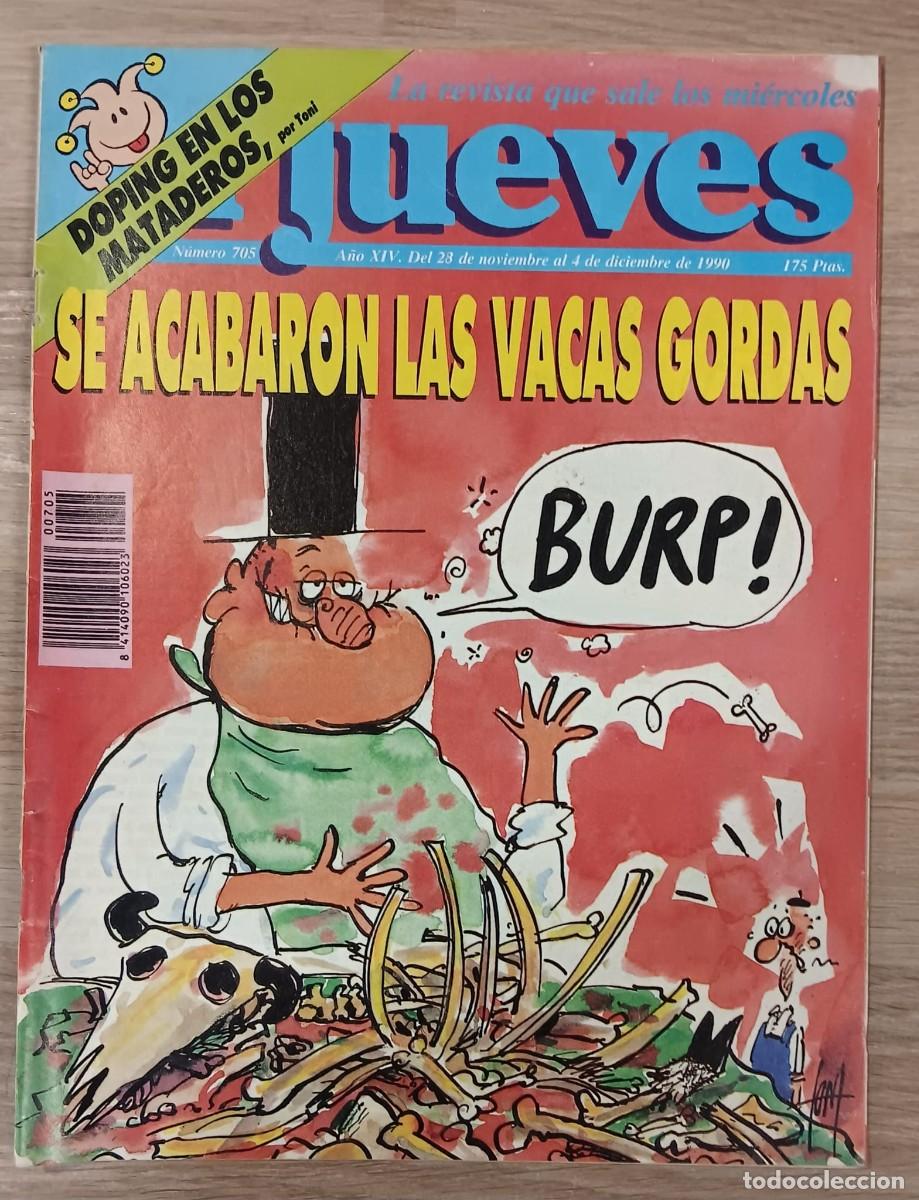 Coleccionismo de revista El Jueves: REVISTA COMIC EL JUEVES NUMERO 705