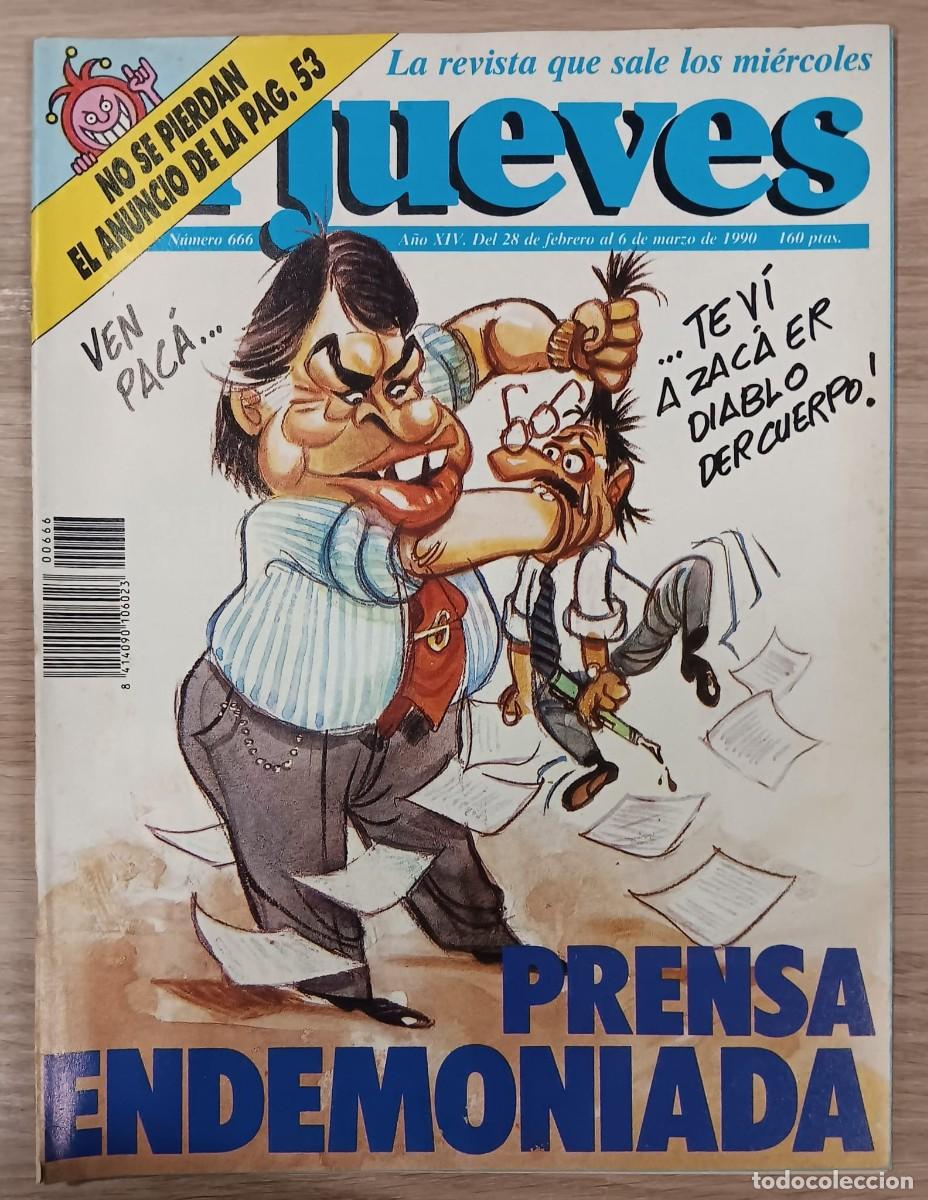 Coleccionismo de revista El Jueves: REVISTA COMIC EL JUEVES NUMERO 666